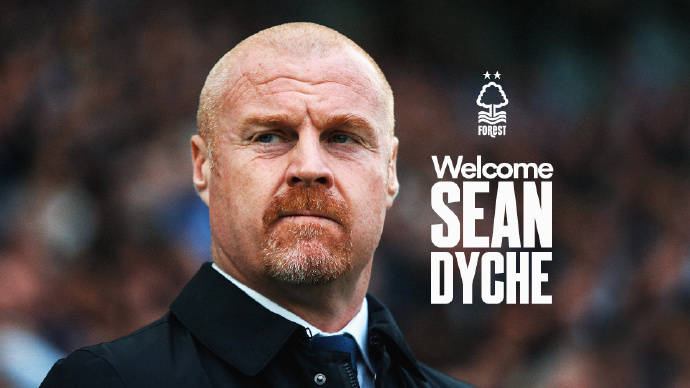 官宣！肖恩-戴奇回归英超 联赛仅8轮森林迎赛季第3位主帅